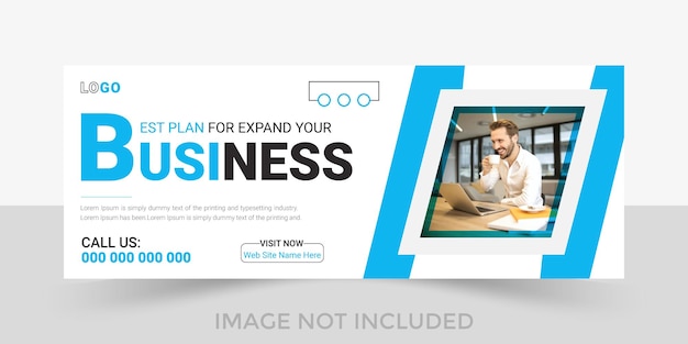 Business Facebook Cover Template Design