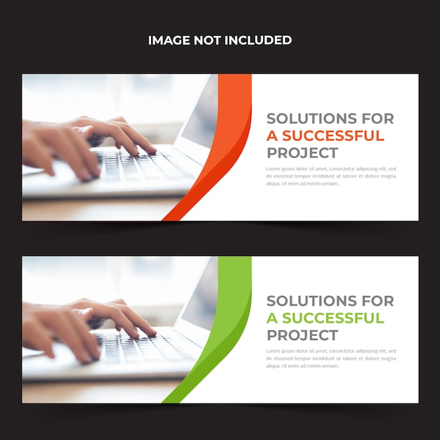 Vector business facebook cover template