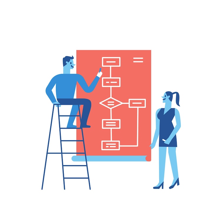 Vector business and finance concept illustrations