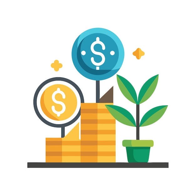Business and Finance Icon Vector Illustration