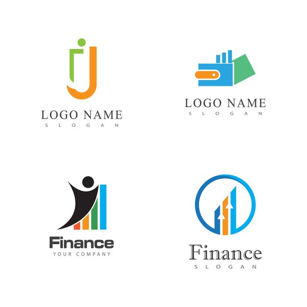 Business Finance logo sjabloon vector