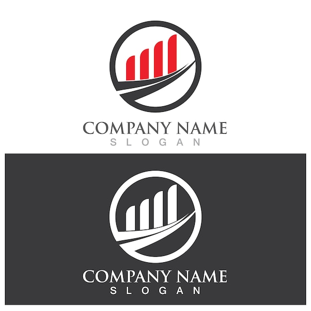 Business Finance logo sjabloon