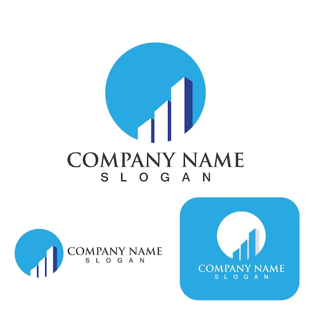 Business Finance logo sjabloon