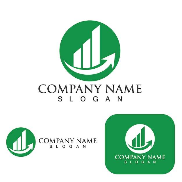 Business Finance logo sjabloon