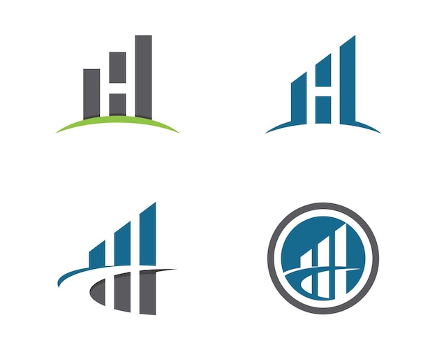 Шаблон логотипа Business Finance