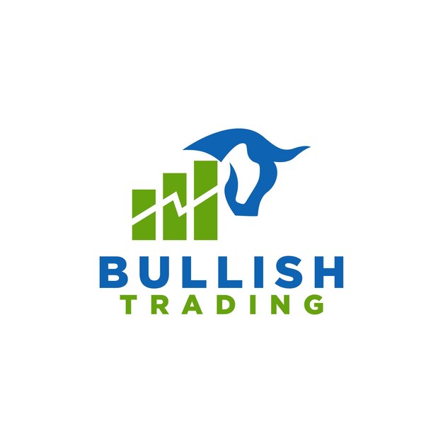 Business and Finance Logo with the Bull as the Symbol