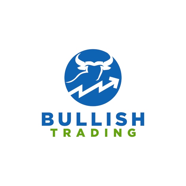 Business and Finance Logo with the Bull as the Symbol