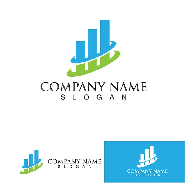 Business finance and Marketing logo Vector illustration design