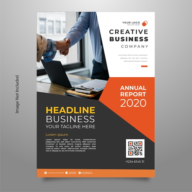 Vector business flyer 3