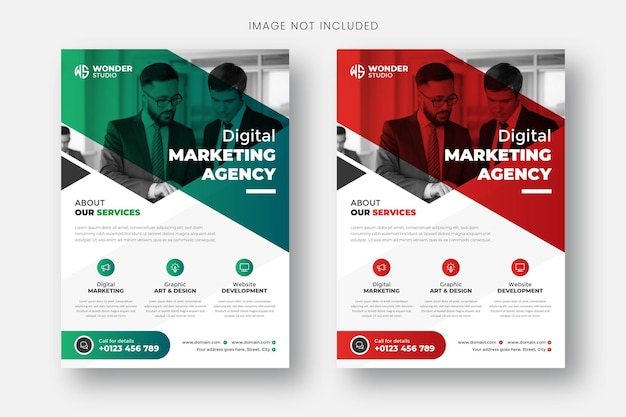 Business flyer and banner template