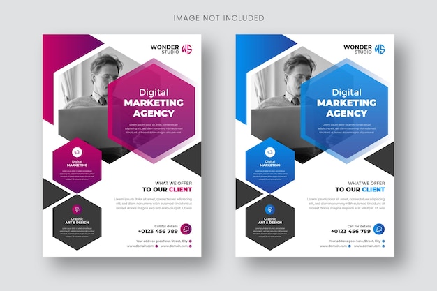 Business flyer and banner templates