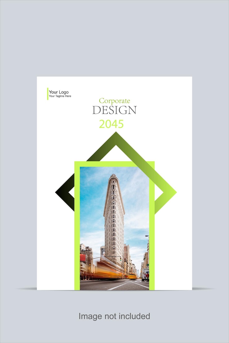 वेक्टर business flyer brochure cover design