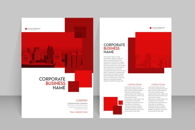 Business flyer, corporate business, flyer design with color size a4, front and back