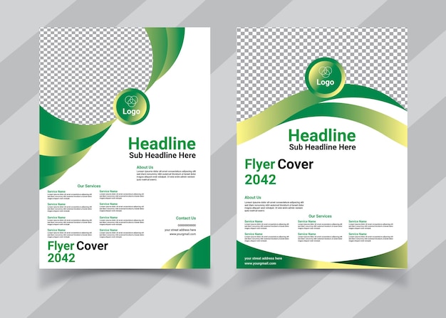 Business Flyer Cover template design