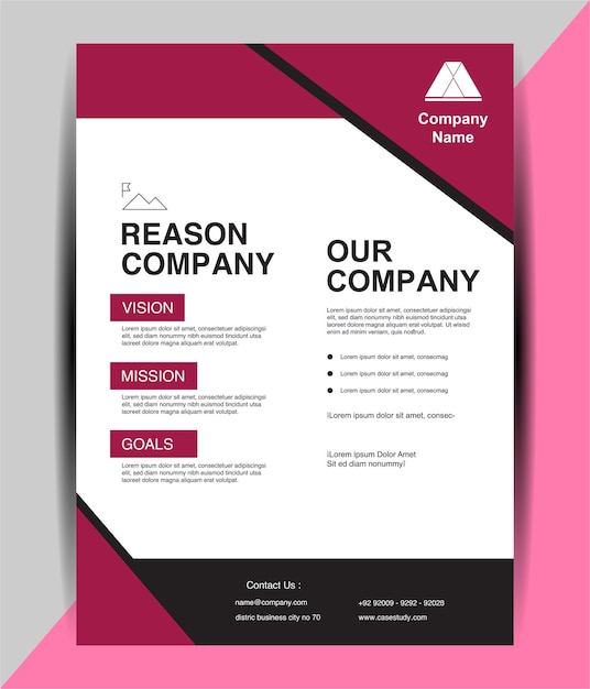 Business Flyer design template