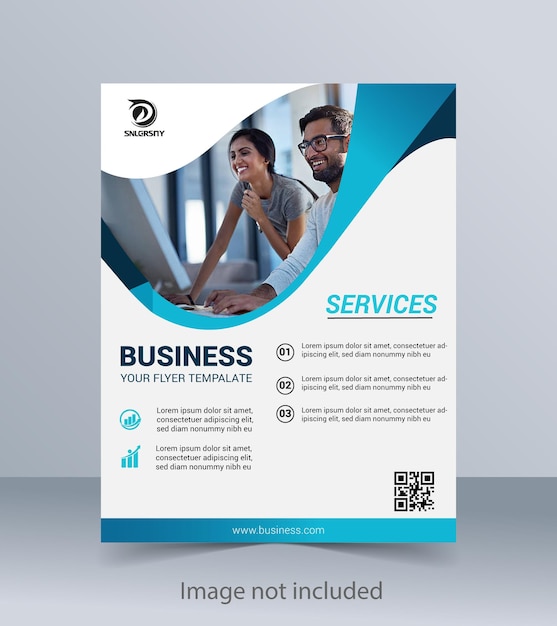 Business flyer ontwerp nieuw