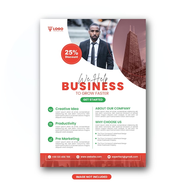 Business flyer ontwerp