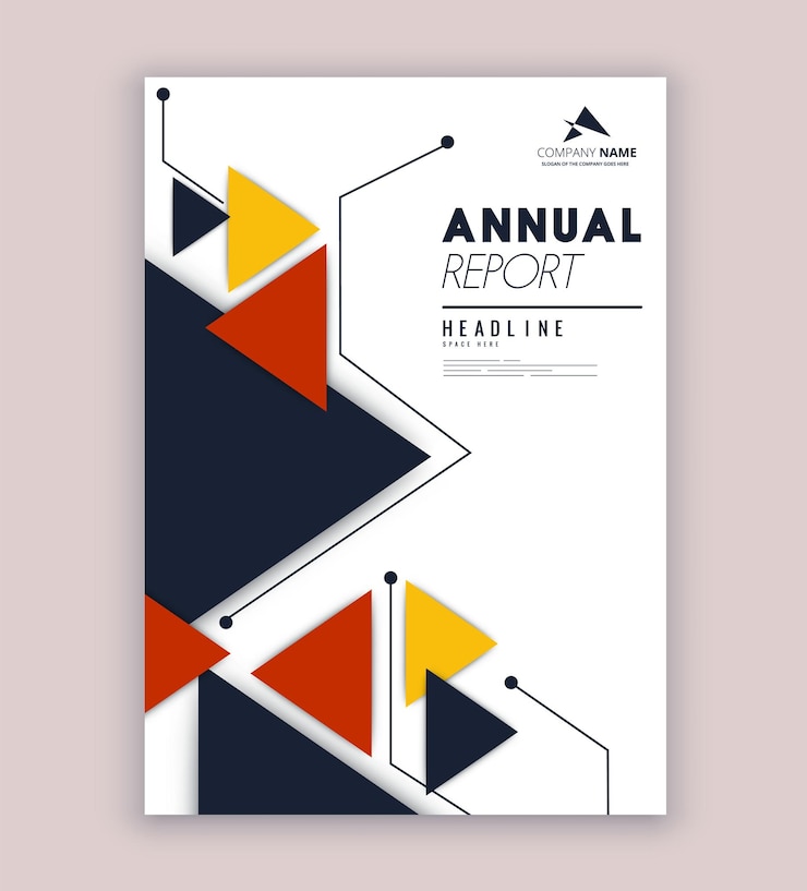 Vector business flyer sjabloon