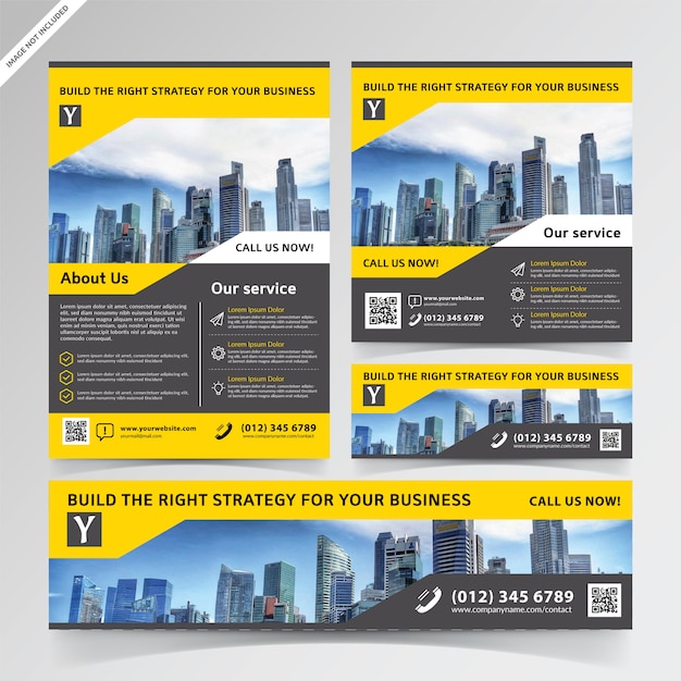 Business flyer, social media, and banner templates