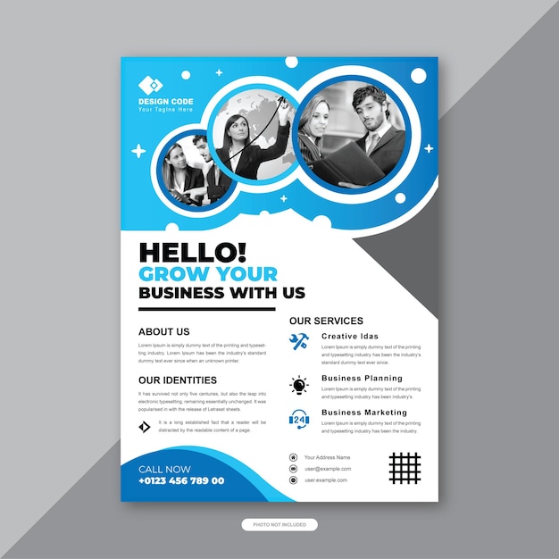 Business flyer tempale layout