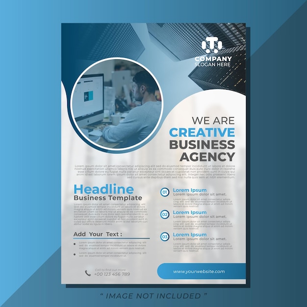 Business Flyer Template can be used Business Marketing