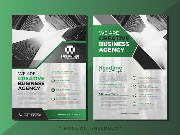 Business Flyer Template can be used Business Marketing