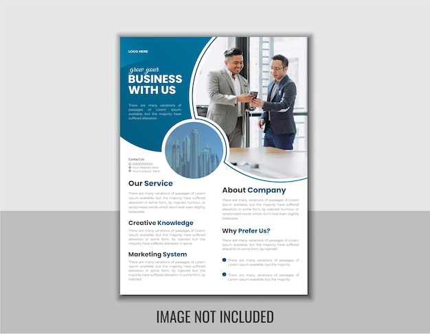 Business Flyer Template Design