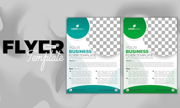 Vector business flyer template for grow business and expand companys