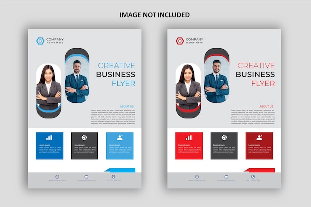 Business Flyer Template Vector