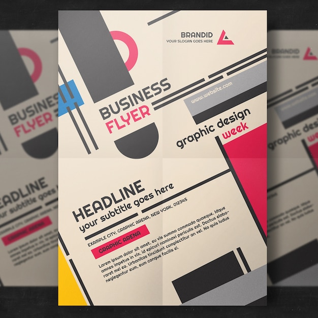 Business flyer template