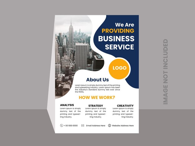 Business flyer template