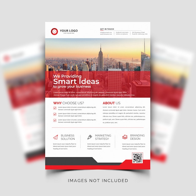 Business flyer template