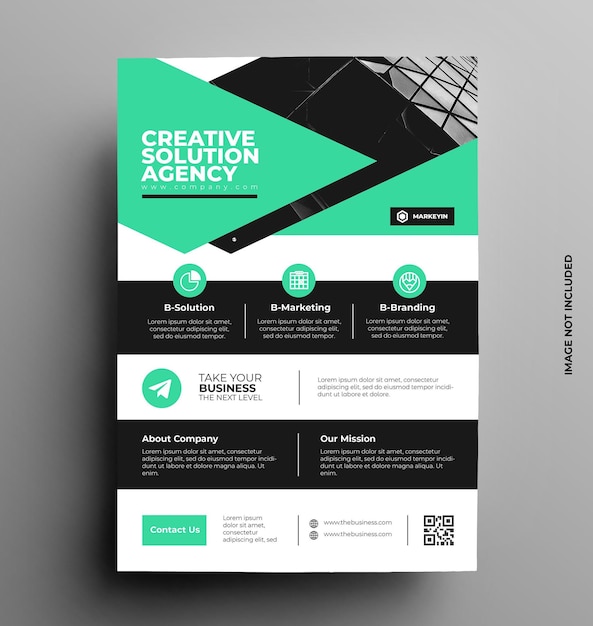 Business flyer template