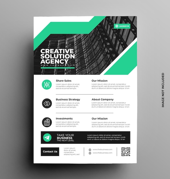 Business flyer template