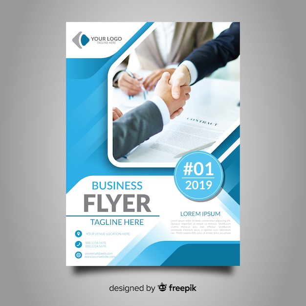 Business flyer template