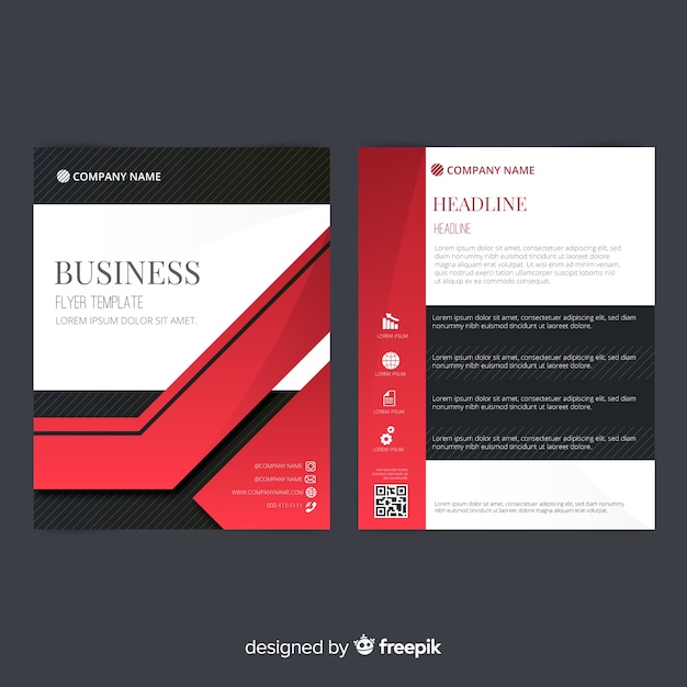 Business flyer template