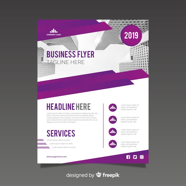 Business flyer template