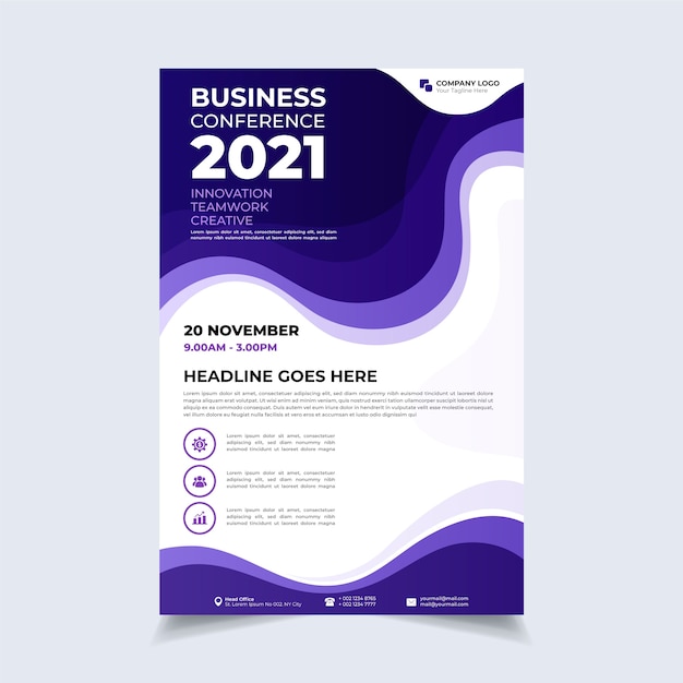 Business flyer template