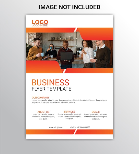 business flyer template