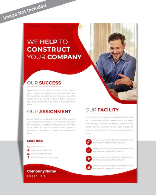 Business flyer template