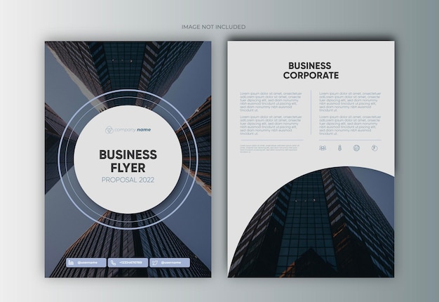 Business flyer template