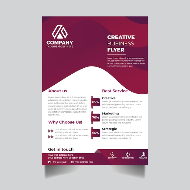 Business flyer template