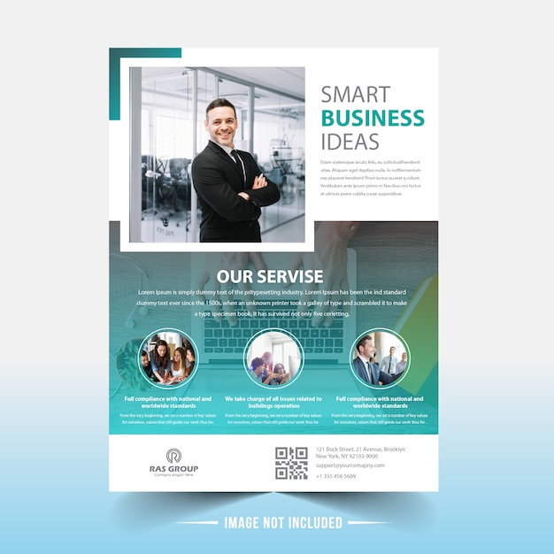 Business flyer template