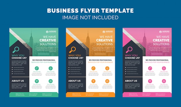 Business flyer template