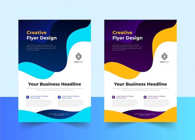 Business flyer template