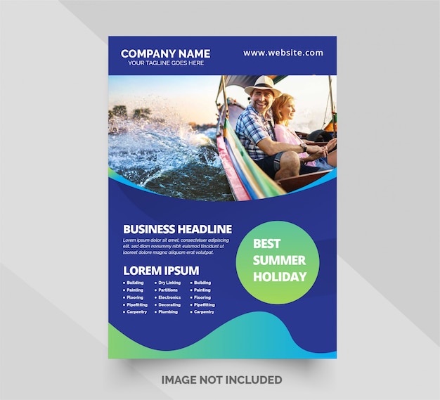 business flyer template