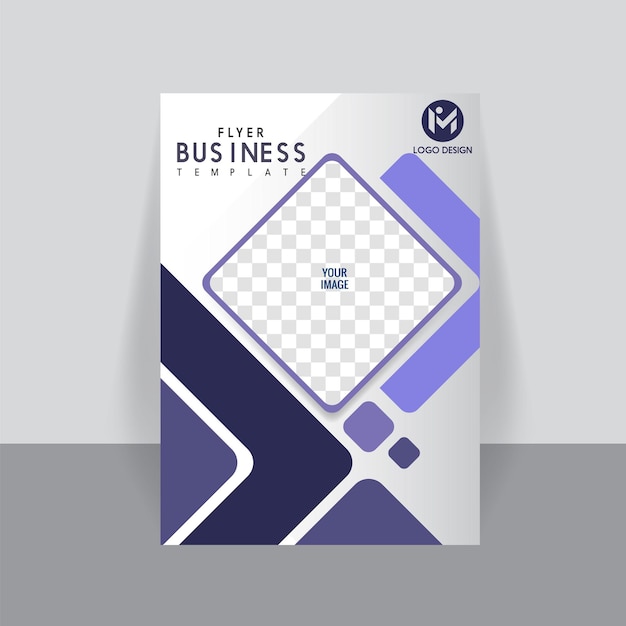 Vector business flyer template