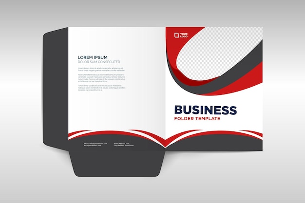 Business Folder Design for Files