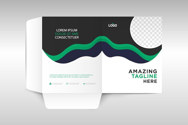 Business Folder Design Template