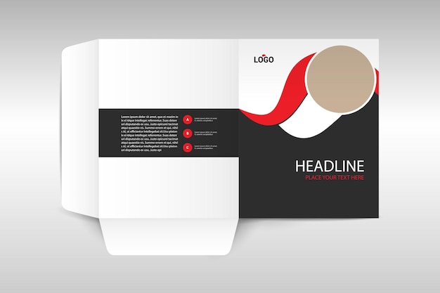 Business Folder Design Template